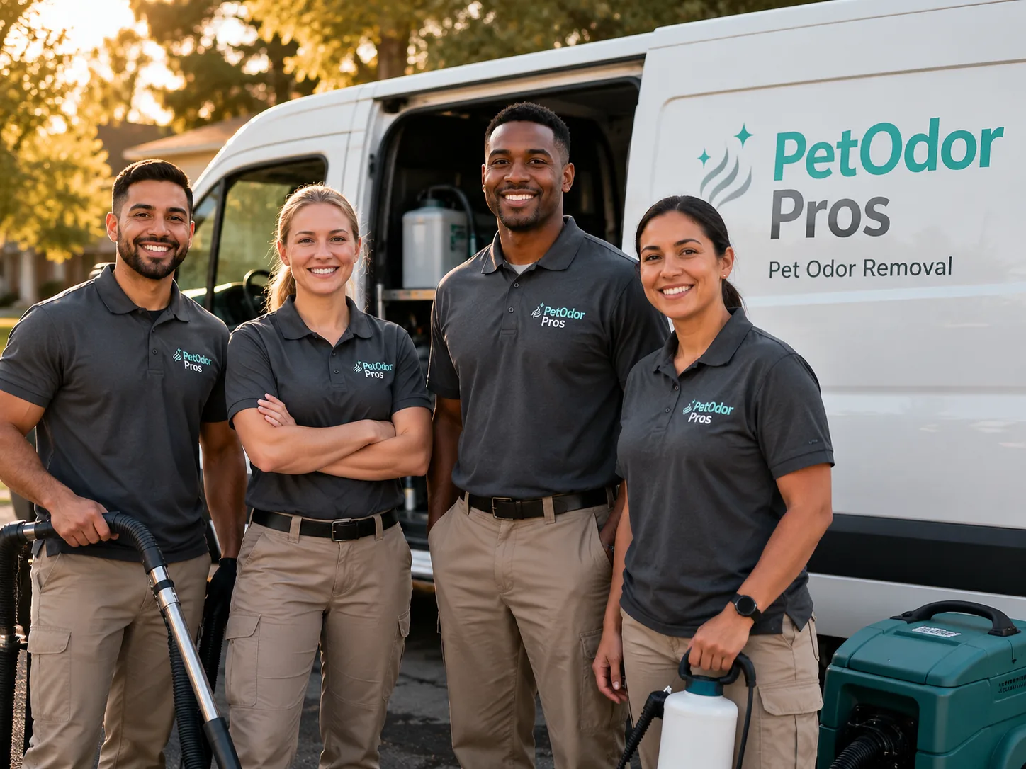 Pet Odor Removal team serving Coral, MI